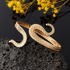 Brazalete de Brazo Mujer Cola de Serpiente - Adorno Cadena de Brazo y Joya de Bíceps oro