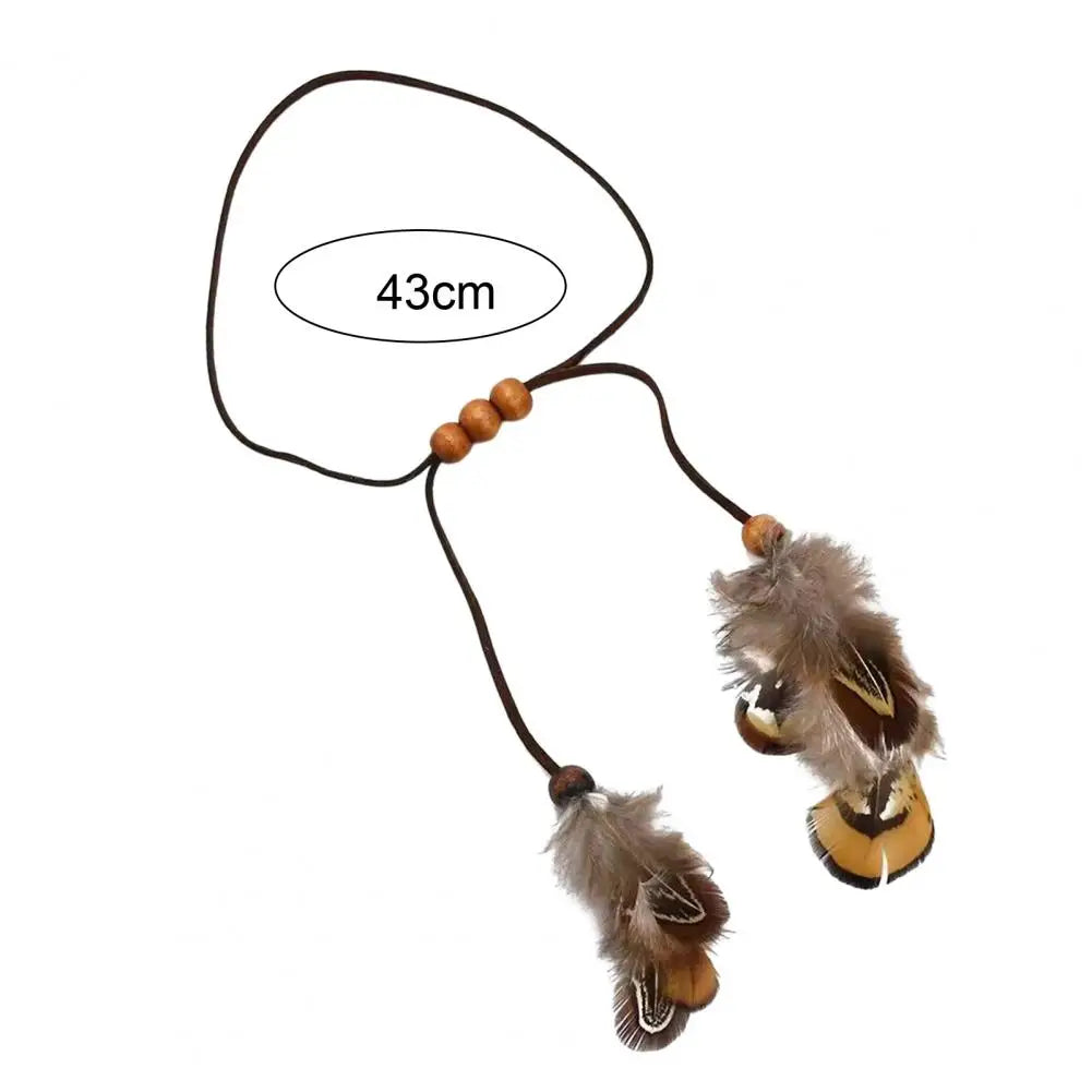 Pulsera de brazo para mujer pluma - Cadena de bíceps