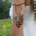 Pulsera de brazo para mujer pluma - Cadena de bíceps
