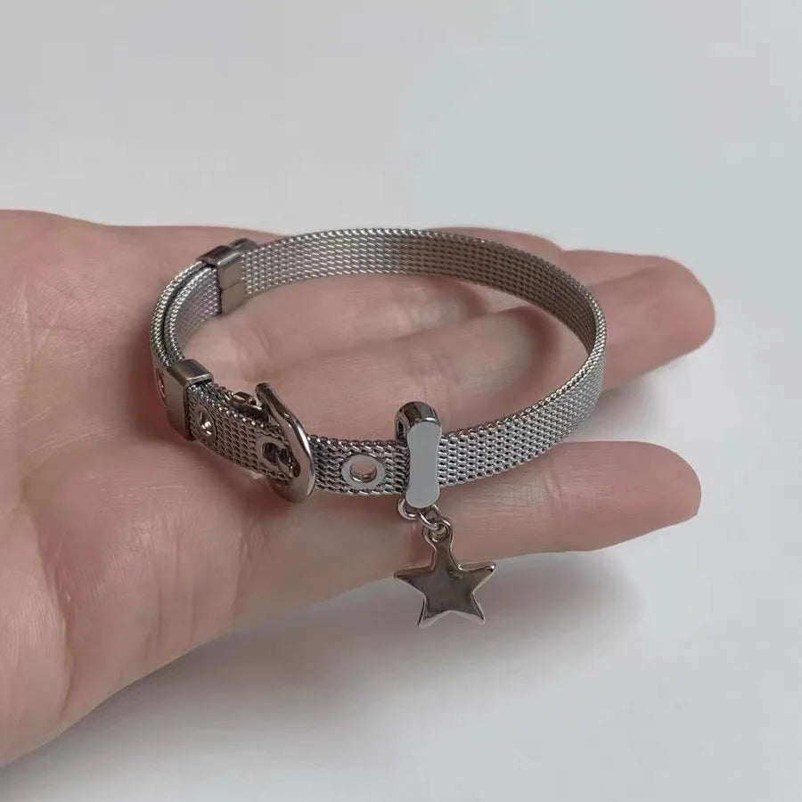 Pulsera de encanto con estrella de astrología