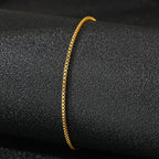 Pulsera de Tobillo Fina oro