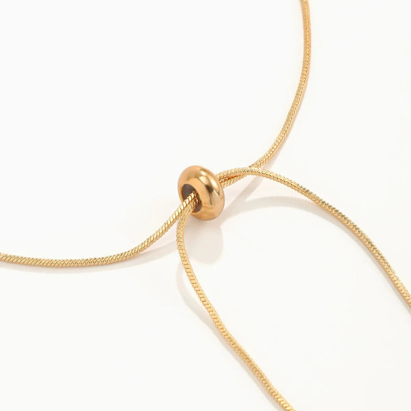 Pulsera de Tobillo Nudo oro