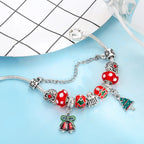 Pulsera de Navidad Árbol de Plata