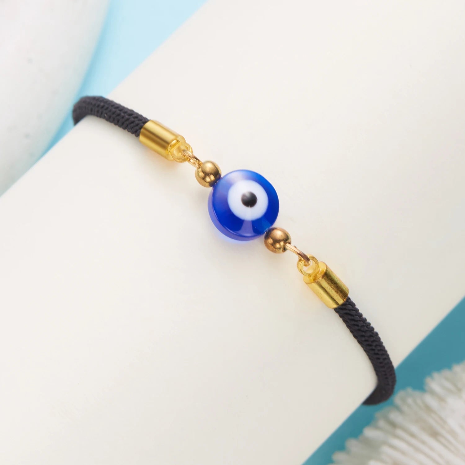 Pulsera de Protección Contra el Mal de Ojo negro 1