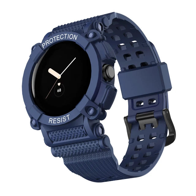 Pulsera de Protección Sólida Smartwatch Google Pixel Watch 1 & 2 azul
