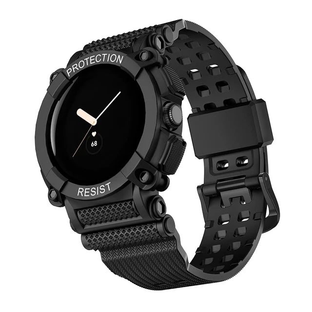 Pulsera de Protección Sólida Smartwatch Google Pixel Watch 1 & 2 negra