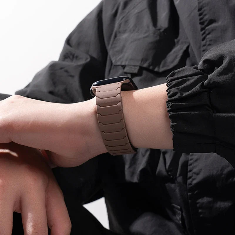 Pulsera de reemplazo magnética para Apple Watch