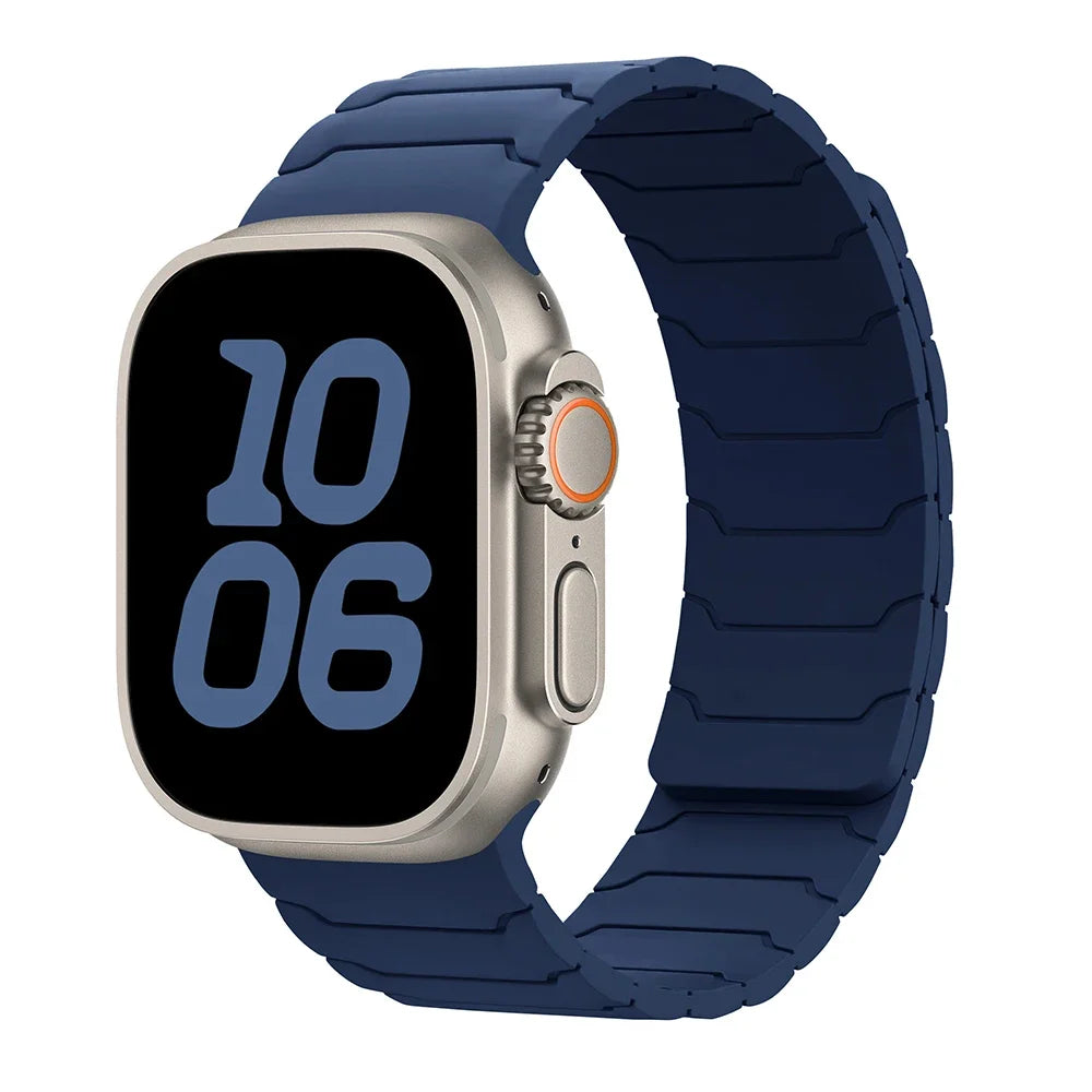 Pulsera de reemplazo magnética para Apple Watch azul