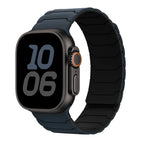 Pulsera de reemplazo magnética para Apple Watch azul negro