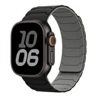 Pulsera de reemplazo magnética para Apple Watch negro gris