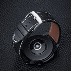 Correa de repuesto de cuero para Google Pixel Watch 1, 2, 3, 4, 41mm, 45mm negra