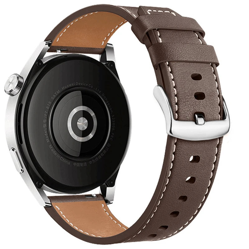 Correa de repuesto de cuero para Google Pixel Watch 1, 2, 3, 4, 41mm, 45mm marrón