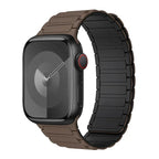 Correa magnética de repuesto para Apple Watch marrón negro