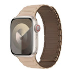 Correa magnética de repuesto para Apple Watch beige marrón