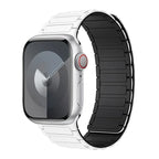 Correa magnética de repuesto para Apple Watch blanco negro