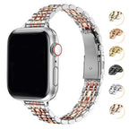 Pulsera de repuesto para Apple Watch en acero inoxidable