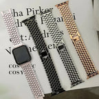 Correa de repuesto para Apple Watch en acero inoxidable - para mujer 