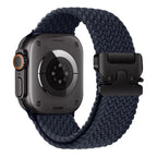 Correa de repuesto para Apple Watch en cuerda de paracaídas azul noche
