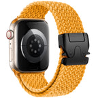 Correa de repuesto para Apple Watch en cuerda de paracaídas amarilla