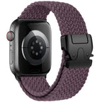 Correa de repuesto para Apple Watch en cuerda de paracaídas violeta