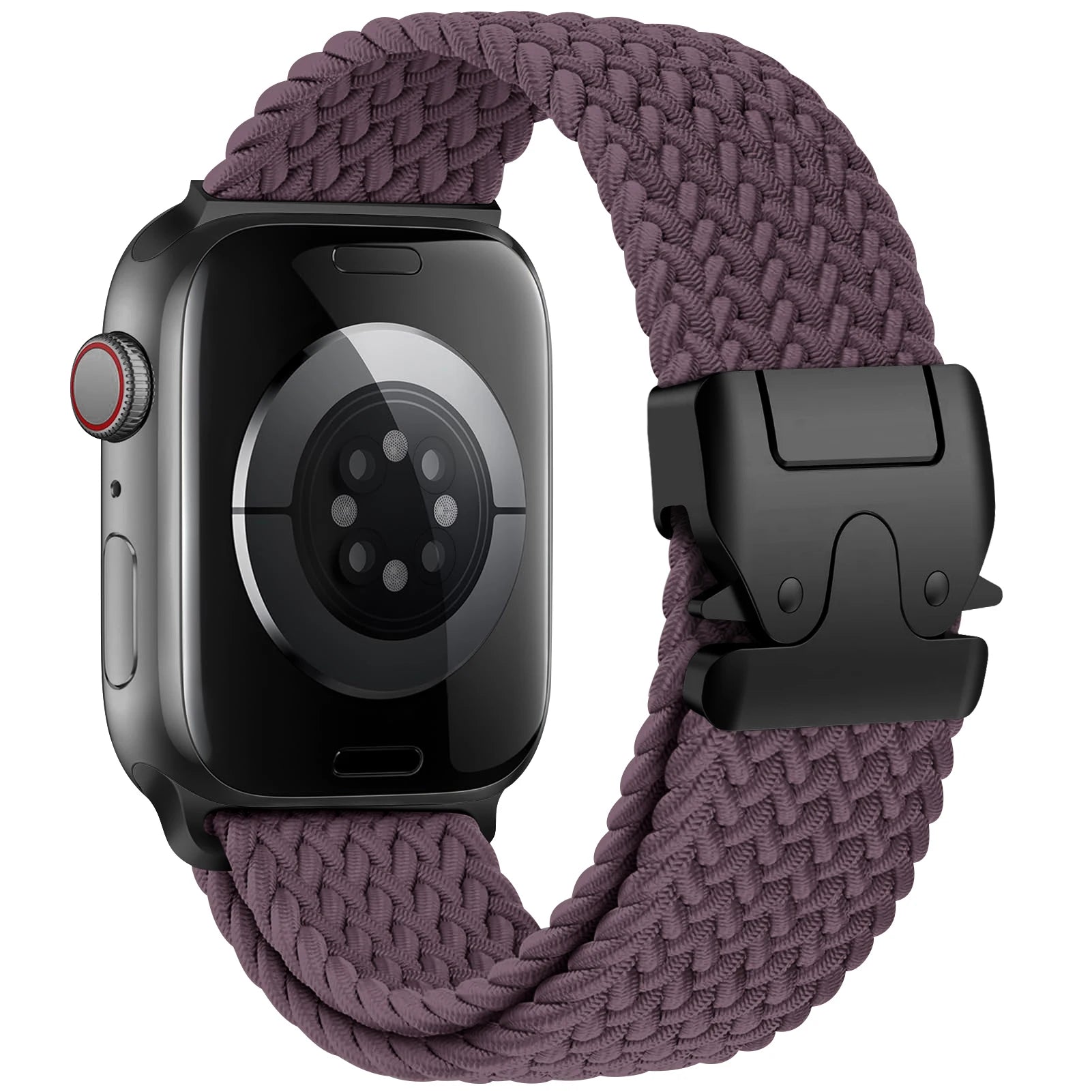 Correa de repuesto para Apple Watch en cuerda de paracaídas violeta