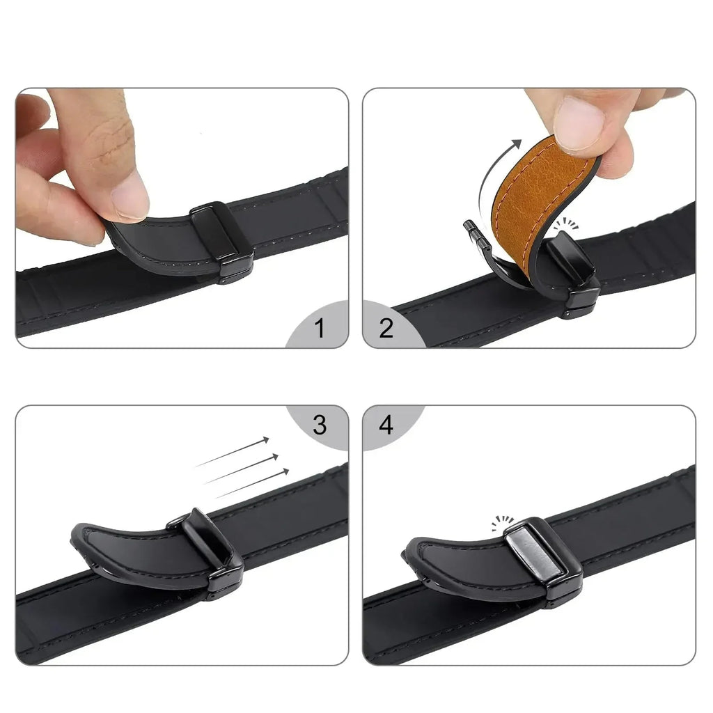 Correa de repuesto para Apple Watch en cuero 