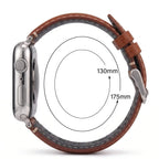 Correa de repuesto para Apple Watch en cuero clásico 