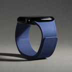 Pulsera de repuesto para Apple Watch de silicona magnética azul