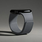 Pulsera de repuesto para Apple Watch de silicona magnética gris