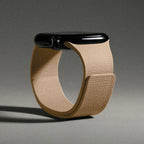 Pulsera de repuesto para Apple Watch de silicona magnética marrón