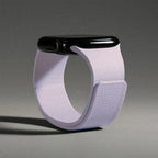 Pulsera de repuesto para Apple Watch de silicona magnética violeta