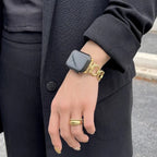 Correa de repuesto para Apple Watch para mujer oro