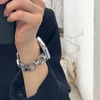 Correa de repuesto para Apple Watch para mujer plata