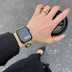 Correa de repuesto para Apple Watch para mujer oro