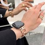 Correa de repuesto para Apple Watch para mujer oro rosa