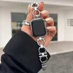 Correa de repuesto para Apple Watch para mujer plata