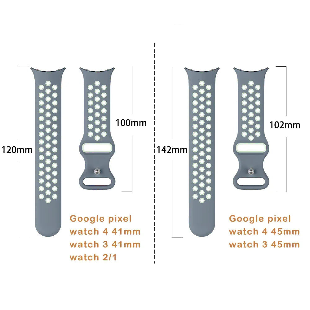 Pulsera de reemplazo para Google Pixel Watch 1, 2, 3, 4 41mm 45mm 
