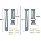 Pulsera de reemplazo para Google Pixel Watch 1, 2, 3, 4 41mm 45mm 