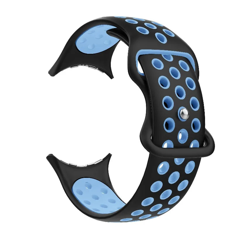Pulsera de reemplazo para Google Pixel Watch 1, 2, 3, 4 41mm 45mm negro y azul