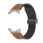 Correa de repuesto para Google Pixel Watch 1, 2, 3, 4, 41 mm, 45 mm, de cuero marrón 