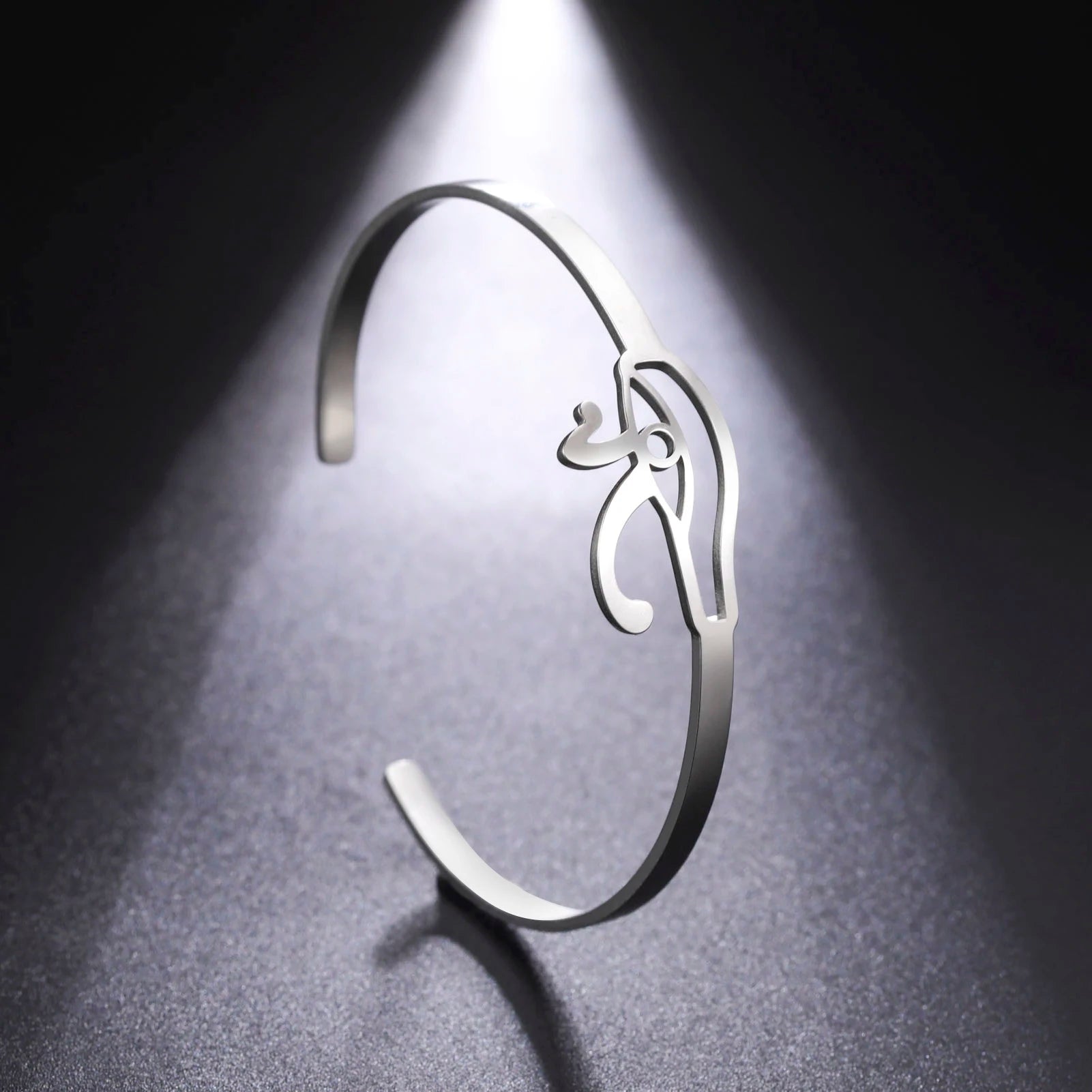 Pulsera Egipto Antiguo Con Ojo de Horus plata