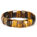 Pulsera elástica efecto ojo de tigre