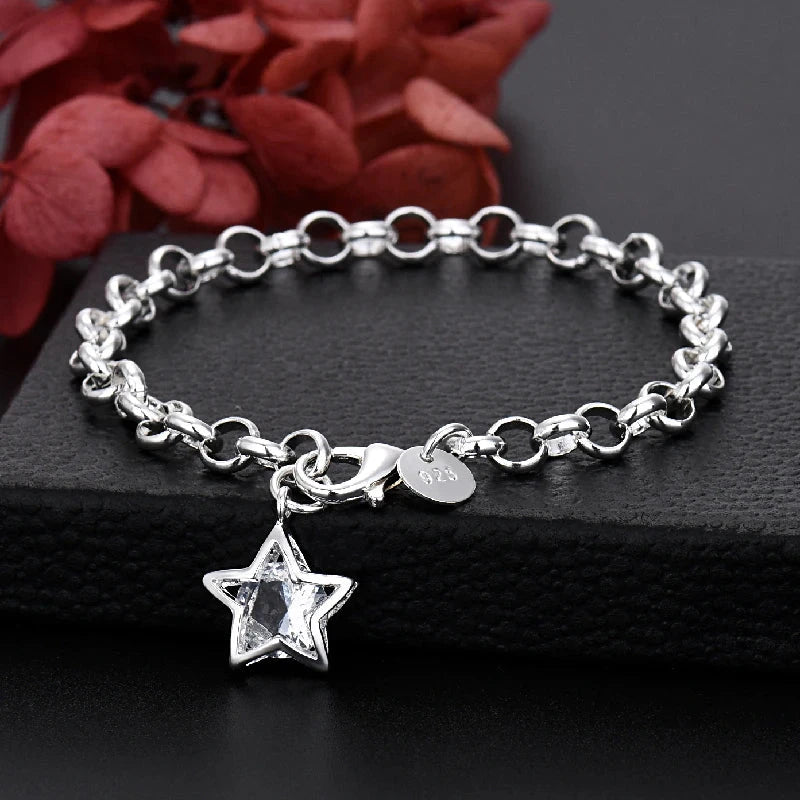 Pulsera Elegante con Estrella