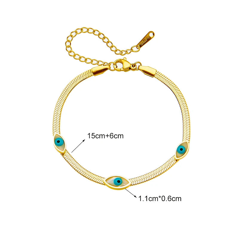 Pulsera Elegante Contra el Mal de Ojo Mujer