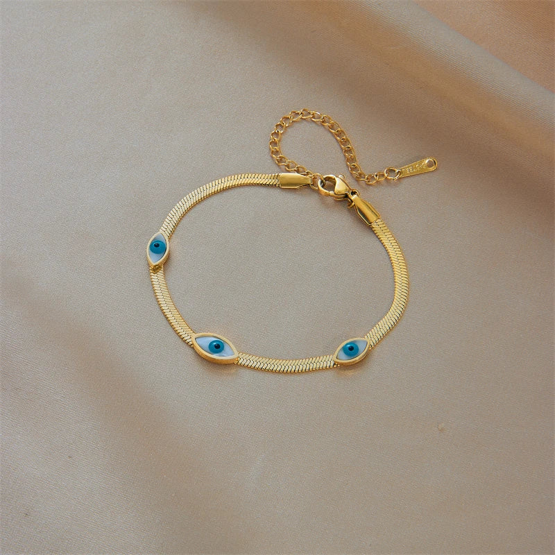 Pulsera Elegante Contra el Mal de Ojo Mujer