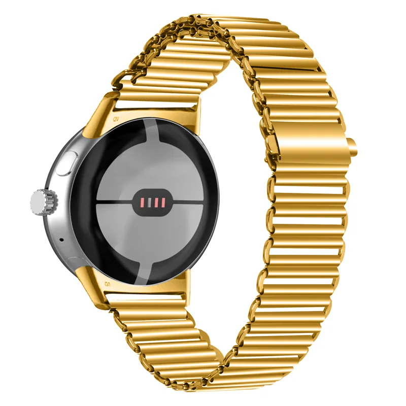 Pulsera de Acero Templado Smartwatch Google Pixel Watch 1 & 2 oro
