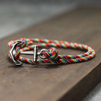 Pulsera de cuerda ancla 