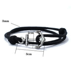 Pulsera de cuerda ancla