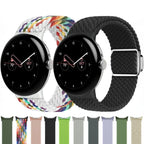 Correas de cuerda de nylon para Google Pixel Watch 41mm 