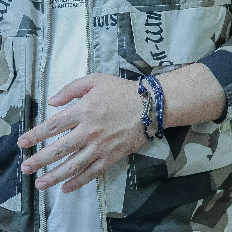 Pulsera de Cuerda de Tiburón